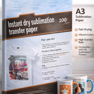 100gsm A3+ Platinum Premium High Release Dye Sublimation Paper