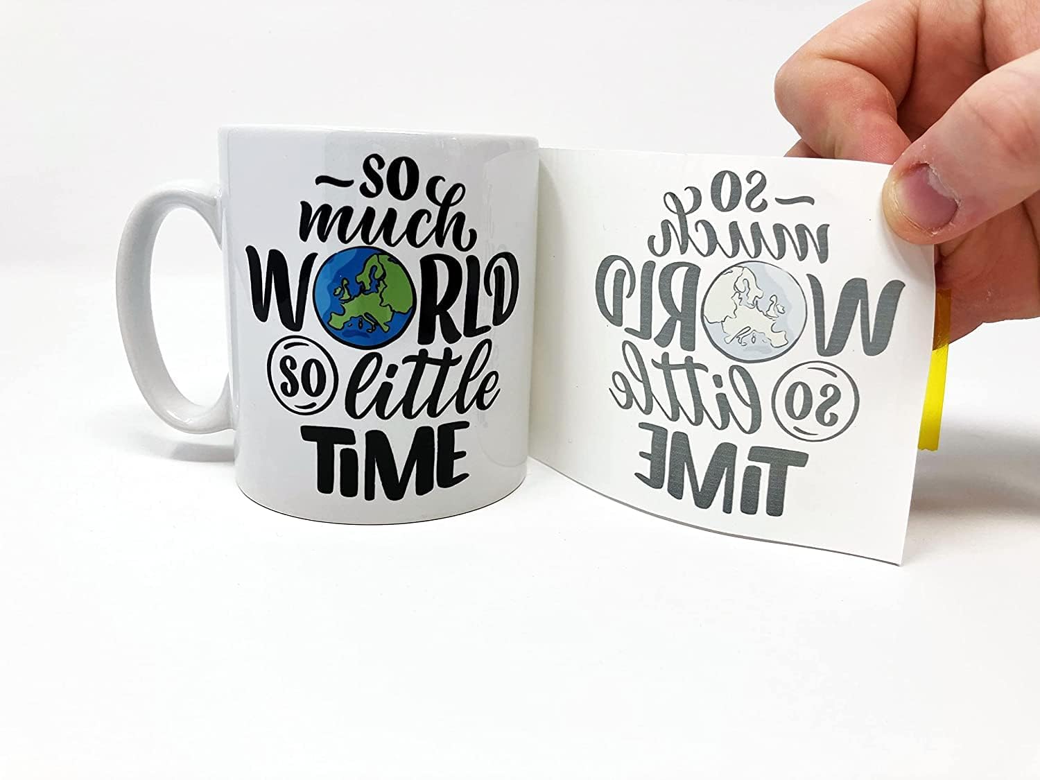 Subli4print 120gsm Mug Size (Custom Size) ‘Style’ Dye Sublimation Paper - Image 3