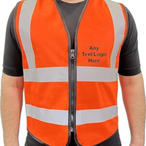 Hi Vis Vest, Security High Visibility Vest, Reflective Jackets, High Vis Vests for Men, Women