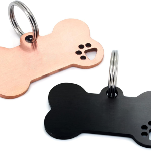 Engraved Stainless Steel Dog Tag ID - Stylish & Long-Lasting, Both sides Text