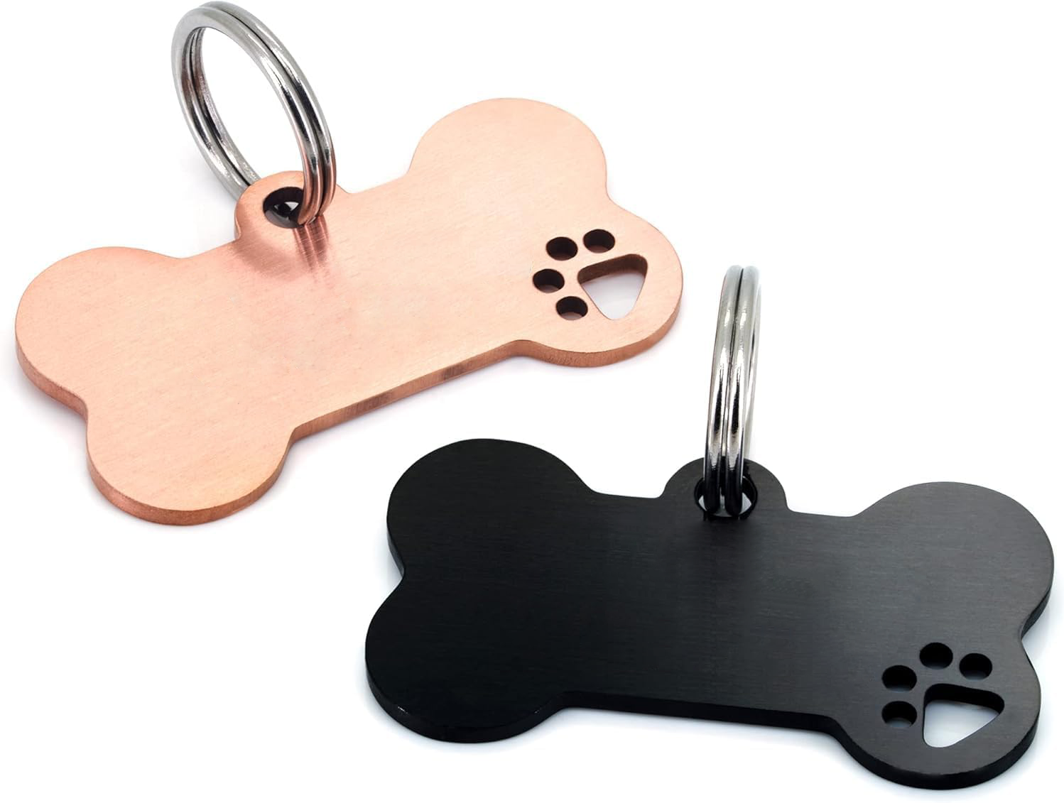 Engraved Stainless Steel Dog Tag ID - Stylish & Long-Lasting, Both sides Text