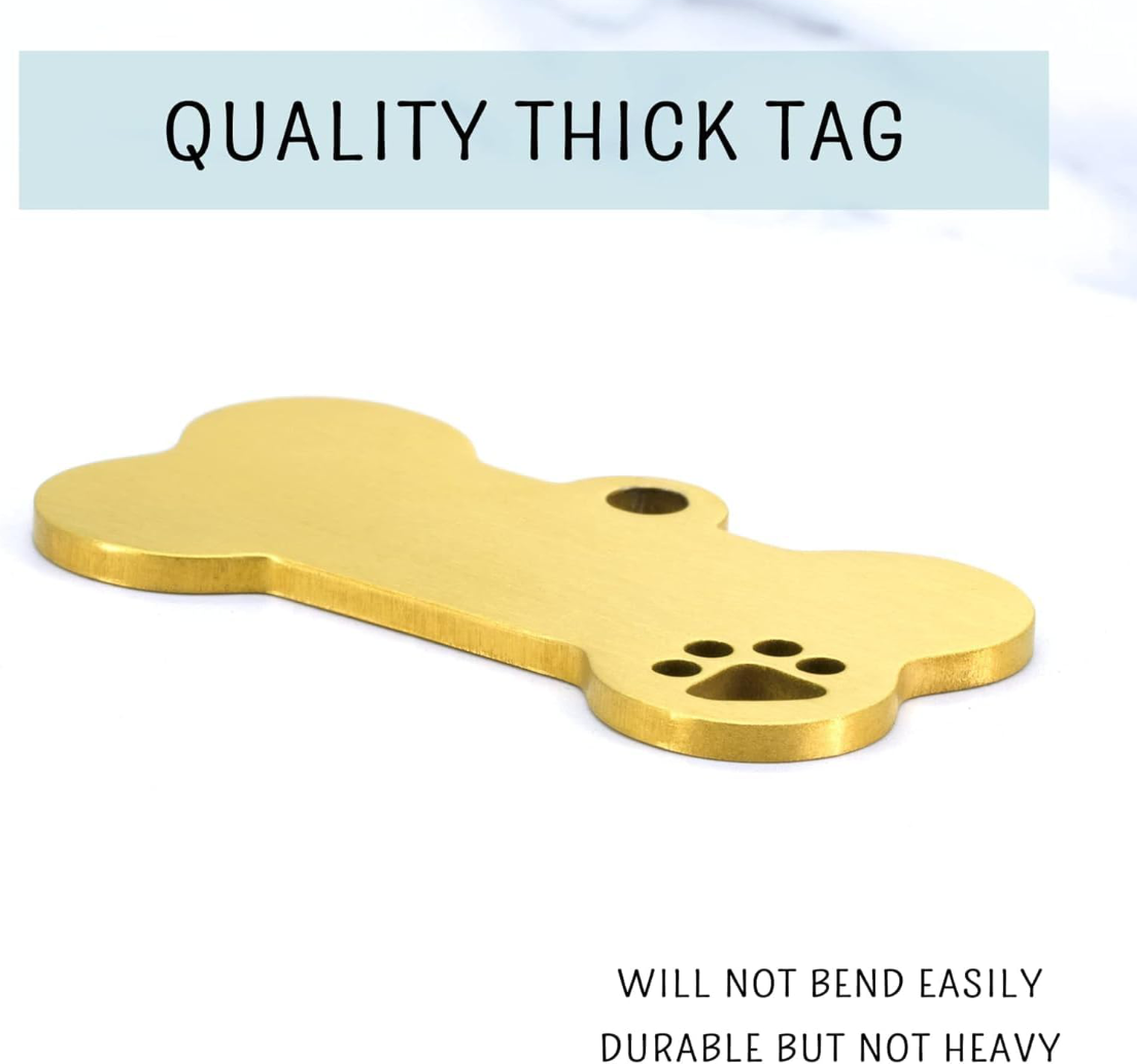 Engraved Stainless Steel Dog Tag ID - Stylish & Long-Lasting, Both sides Text - Image 4