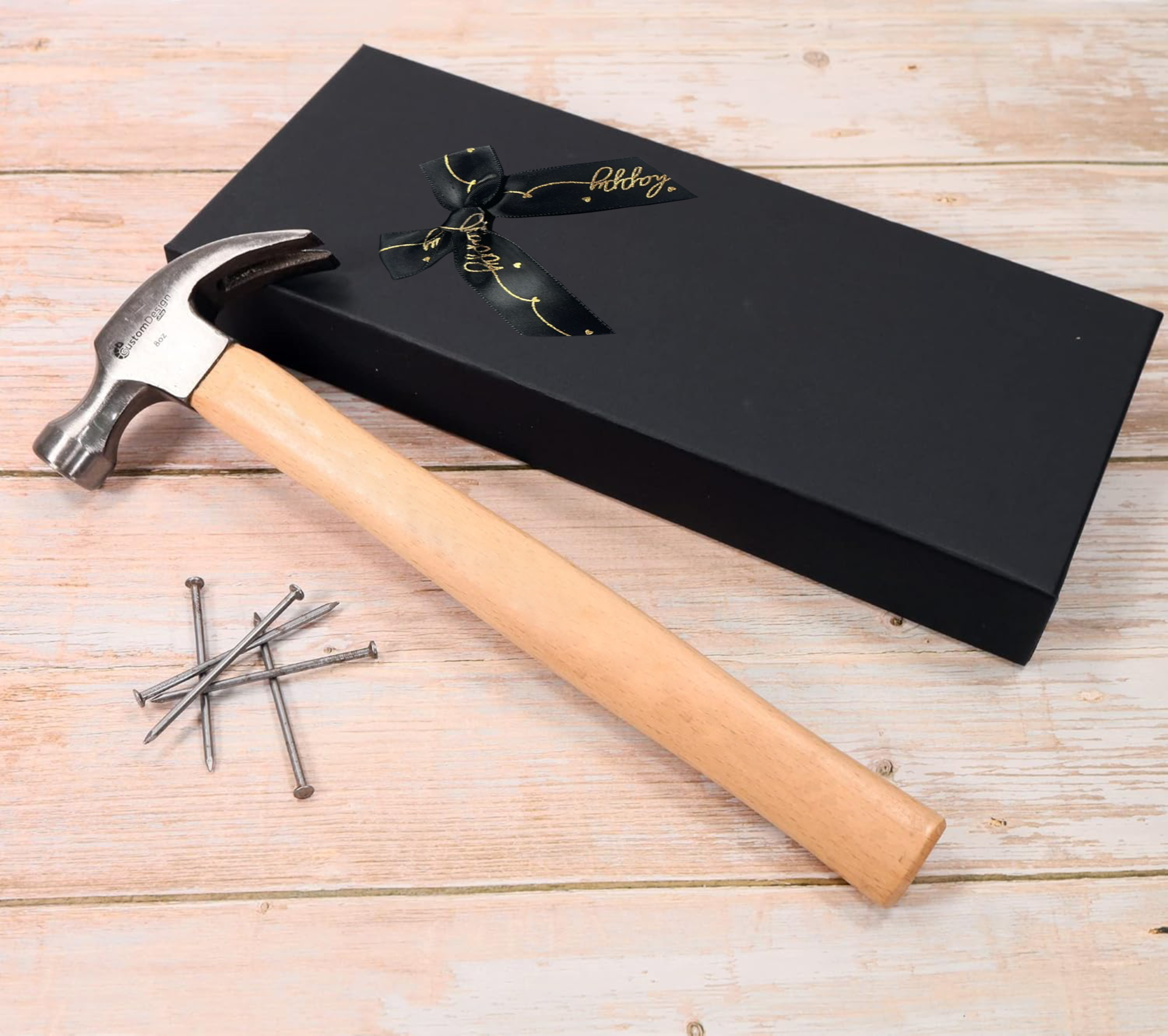 Personalized Laser Wood Hammer - Blank Sublimation