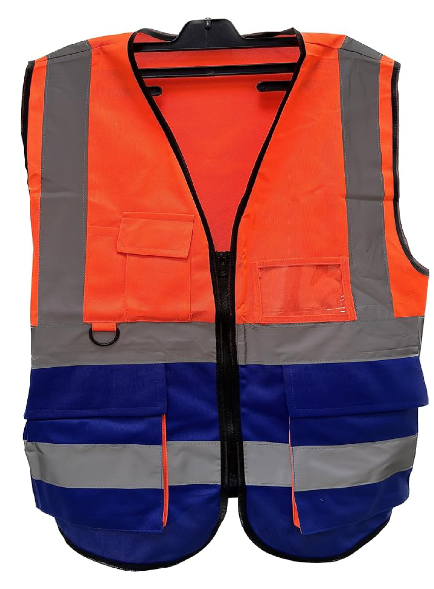 Subli4print High Visibility Reflective Safety Vest – Durable Zipper Front Vest with Pockets for Men & Women Blank Sublimation - Image 8